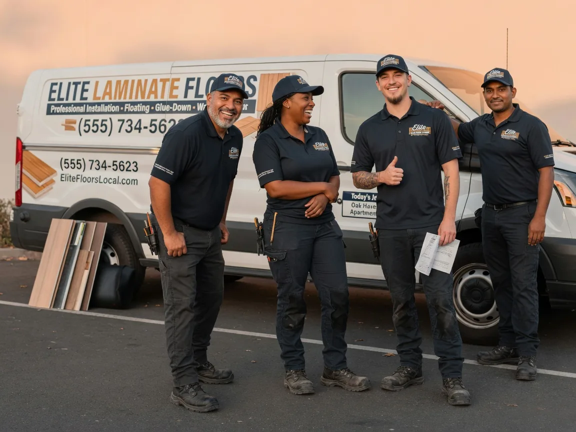 Laminate flooring installation company in Muir, MI